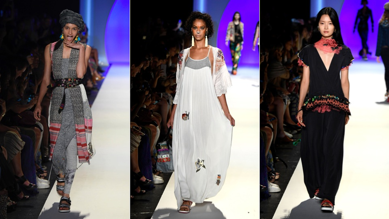 Illustration for article titled Desigual Made Up Its Runway Models Like Snapchat Filters